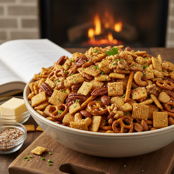 Ultimate Savory Chex Mix Delight recipe