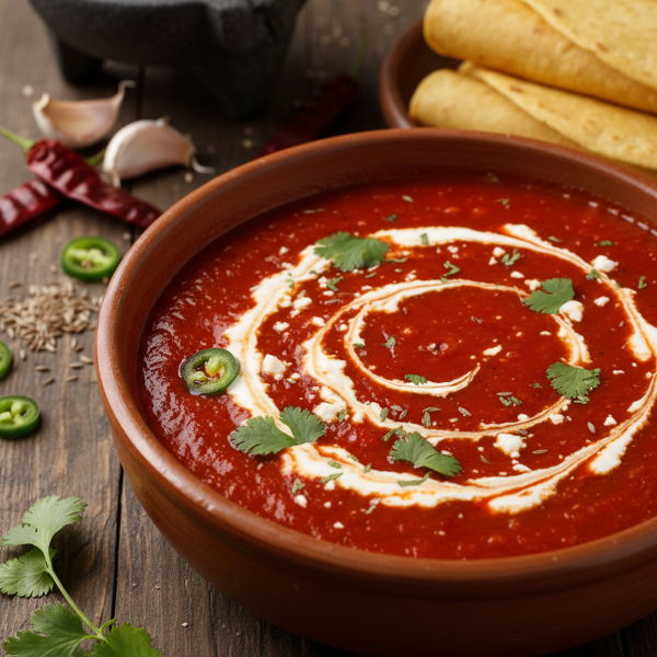 Ultimate Savory Red Enchilada Sauce recipe