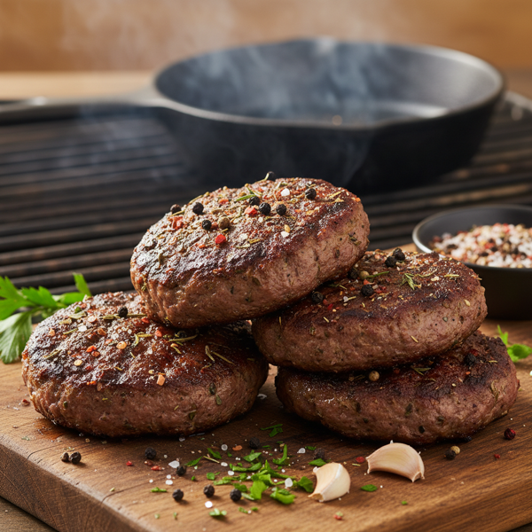Ultimate Seasoned Hamburger Patties recipe