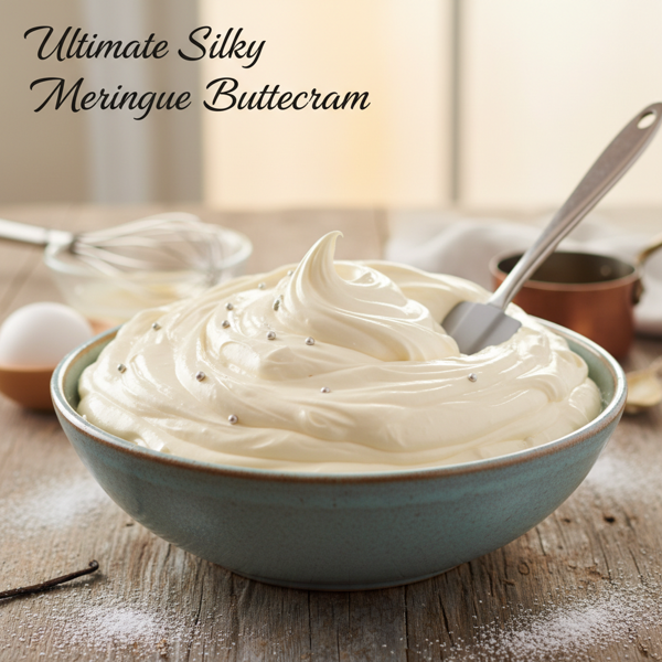 Ultimate Silky Meringue Buttercream recipe