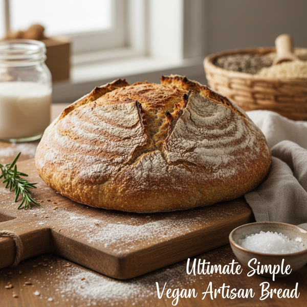 Ultimate Simple Vegan Artisan Bread recipe