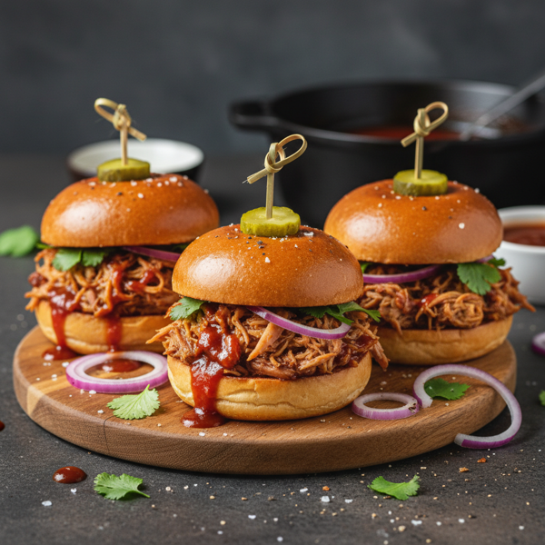 Ultimate Slow-Cooked Pulled Pork Sliders recipe