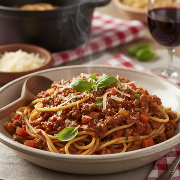 Ultimate Slow-Cooked Spaghetti Bolognese recipe