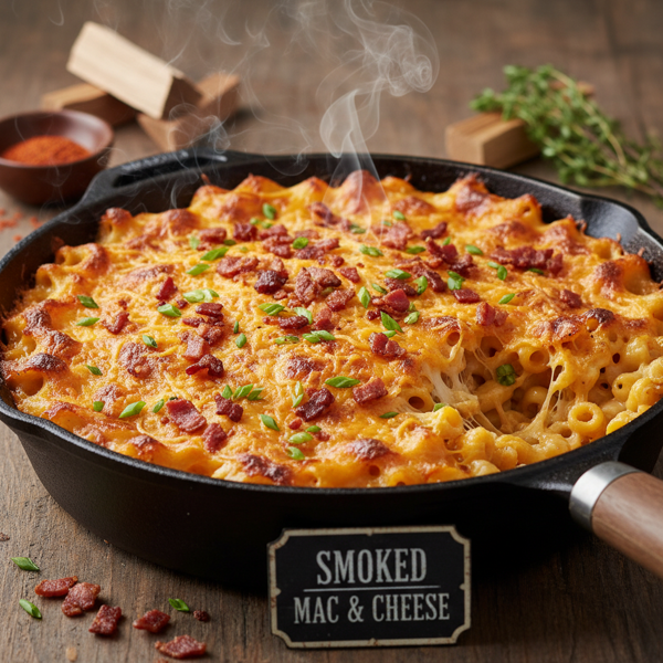 Ultimate Smoked Mac and Cheese Delight recipe