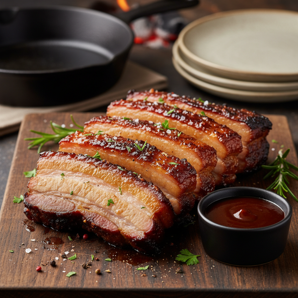 Ultimate Smoky Pork Belly Delight recipe