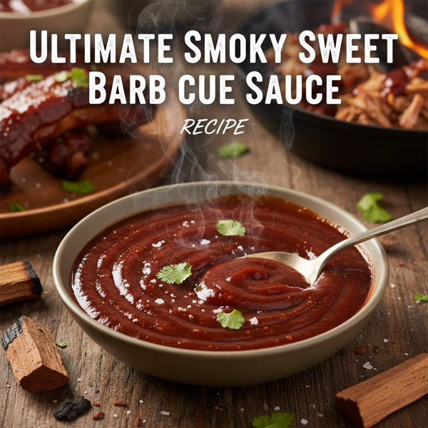 Ultimate Smoky Sweet Barbecue Sauce recipe