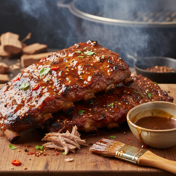 Ultimate Smoky Sweet Rib Glaze recipe