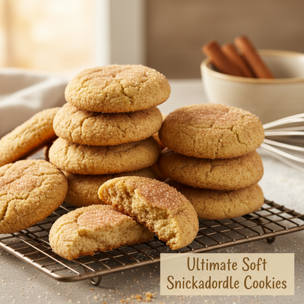 Ultimate Soft Snickerdoodle Cookies recipe