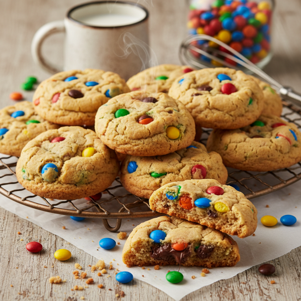 Ultimate Soft & Chewy M&M Cookies recipe