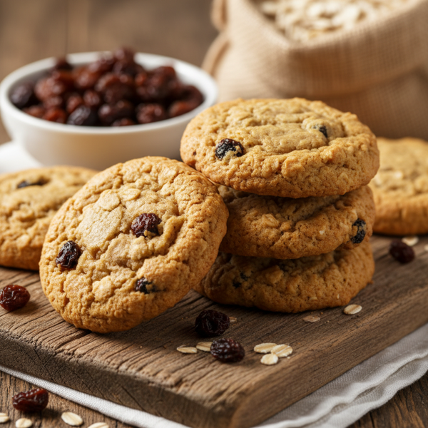 Ultimate Soft and Chewy Oatmeal Raisin Cookies recipe