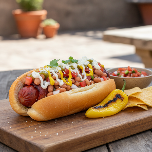 Ultimate Sonoran Hot Dog Supreme recipe