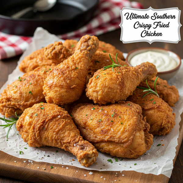 Ultimate Southern Crispy Fried Chicken recipe