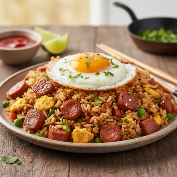 Ultimate Spam Fried Rice Delight recipe