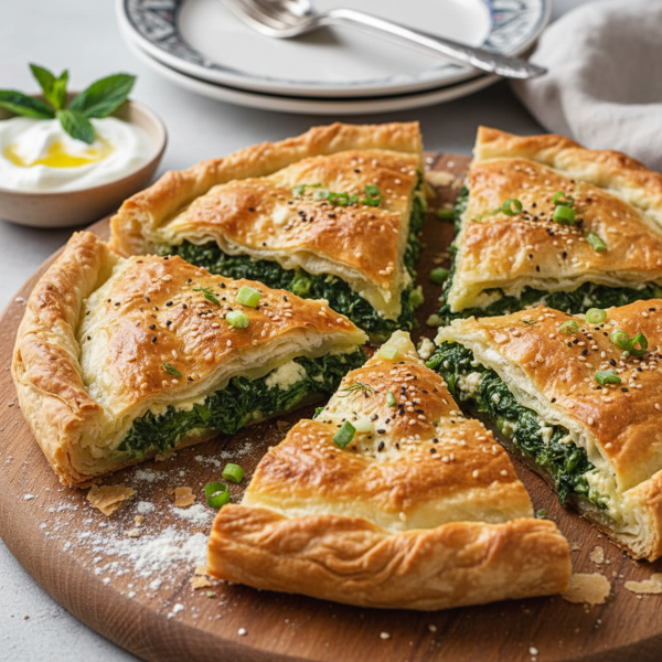 Ultimate Spanakopita: Greek Spinach & Cheese Pie recipe