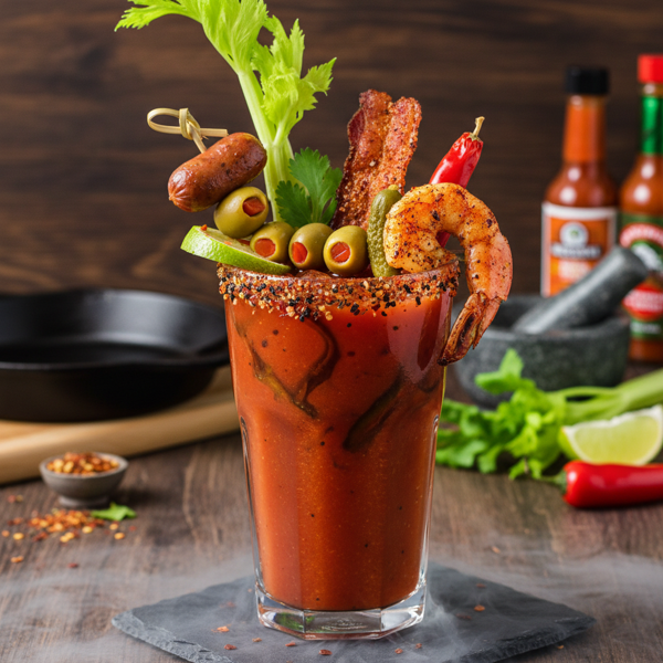 Ultimate Spicy Bloody Mary recipe