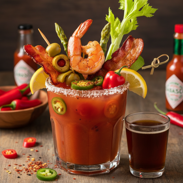 Ultimate Spicy Bloody Mary Delight recipe
