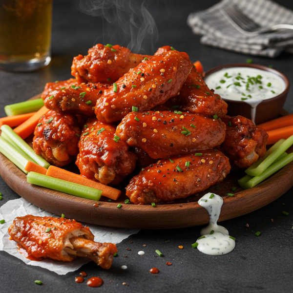 Ultimate Spicy Buffalo Chicken Wings recipe