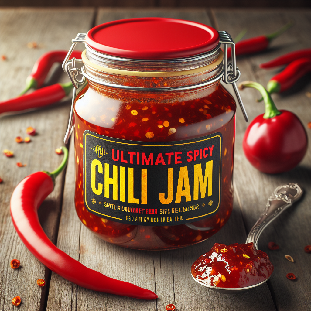 Ultimate Spicy Chili Jam recipe