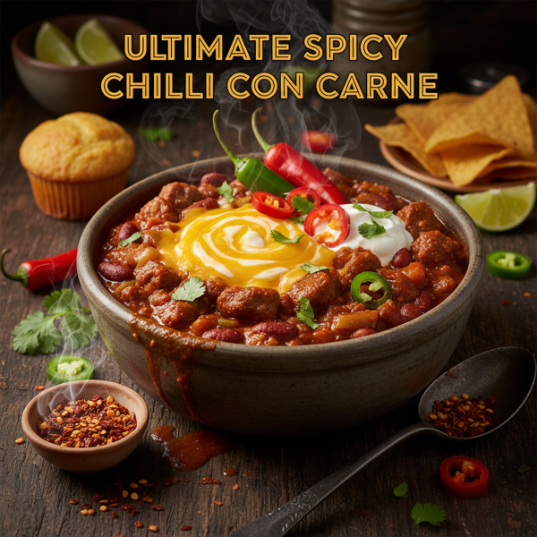 Ultimate Spicy Chilli Con Carne recipe