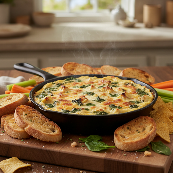 Ultimate Spinach and Artichoke Dip recipe