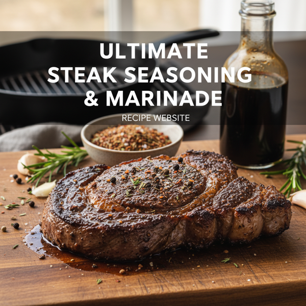 Ultimate Steak Seasoning & Marinade recipe