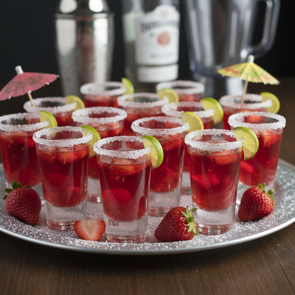 Ultimate Strawberry Daiquiri Jello Shots recipe