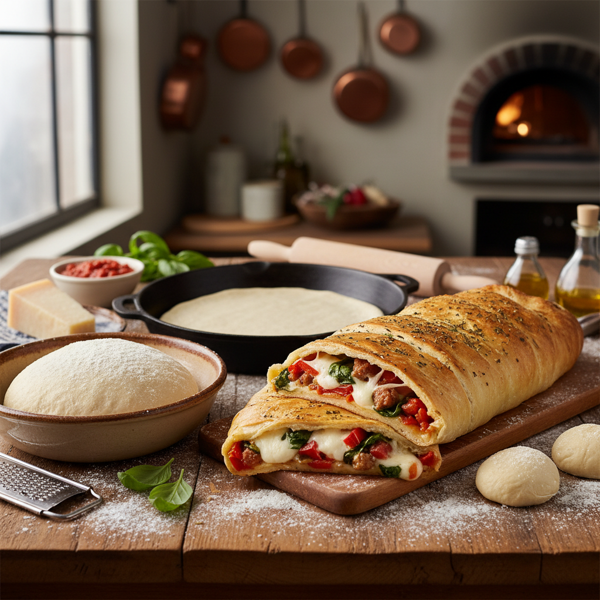 Ultimate Stromboli and Versatile Pizza Dough recipe