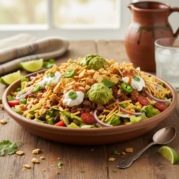 Ultimate Taco Frito Fiesta Salad recipe