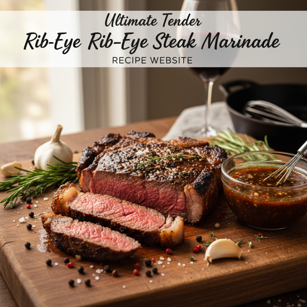 Ultimate Tender Rib-Eye Steak Marinade recipe