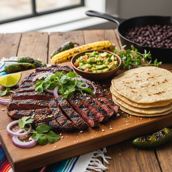 Ultimate Tex-Mex Grilled Carne Asada recipe
