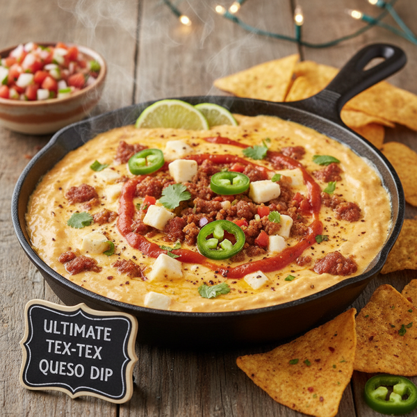 Ultimate Tex-Mex Queso Dip recipe