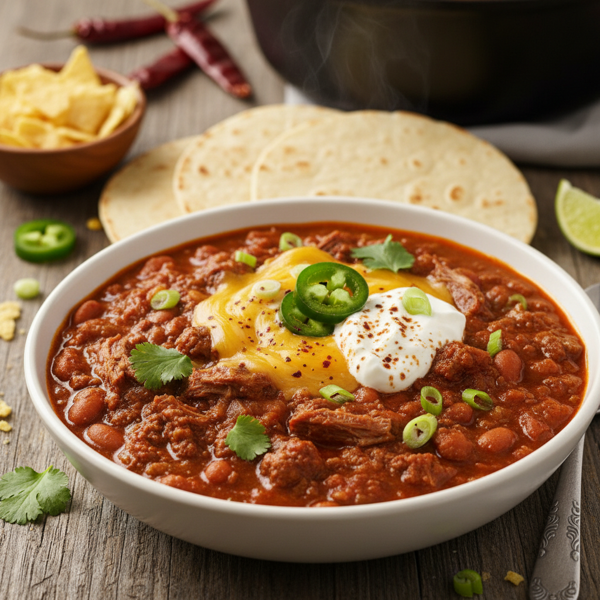 Ultimate Texas-Style Slow Cooker Chili recipe