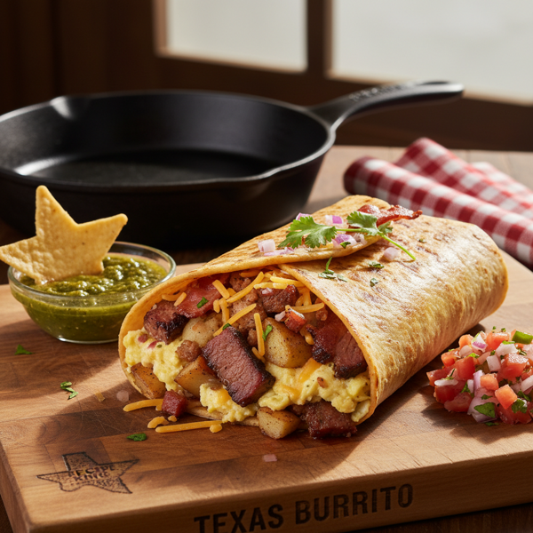 Ultimate Texas Breakfast Burrito recipe
