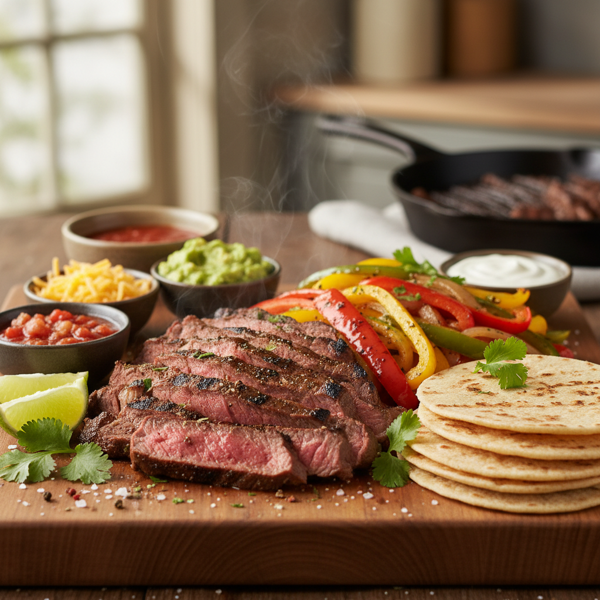 Ultimate Texas Skirt Steak Fajitas recipe