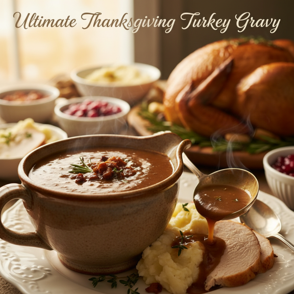 Ultimate Thanksgiving Turkey Gravy recipe