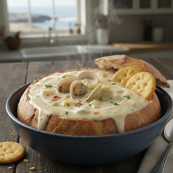 Ultimate Thick and Creamy New England Clam Chowder recipe