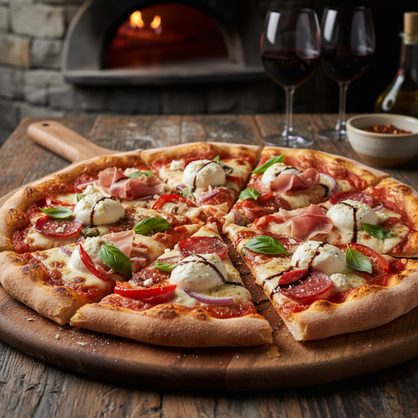 Ultimate Thin-Crust Gourmet Pizza recipe