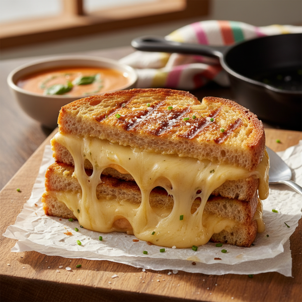 Ultimate Toasted Grilled Cheese Delight recipe