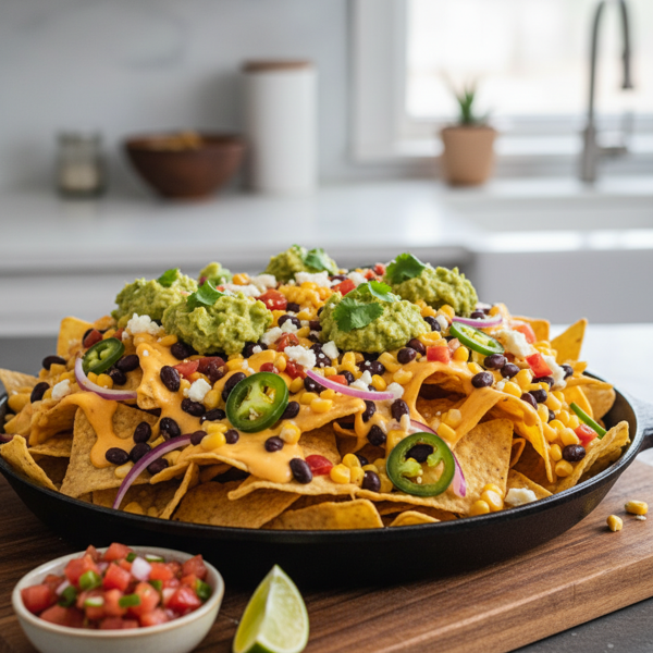 Ultimate Vegan Nacho Platter recipe