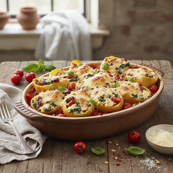 Ultimate Vegetarian Stuffed Shells recipe