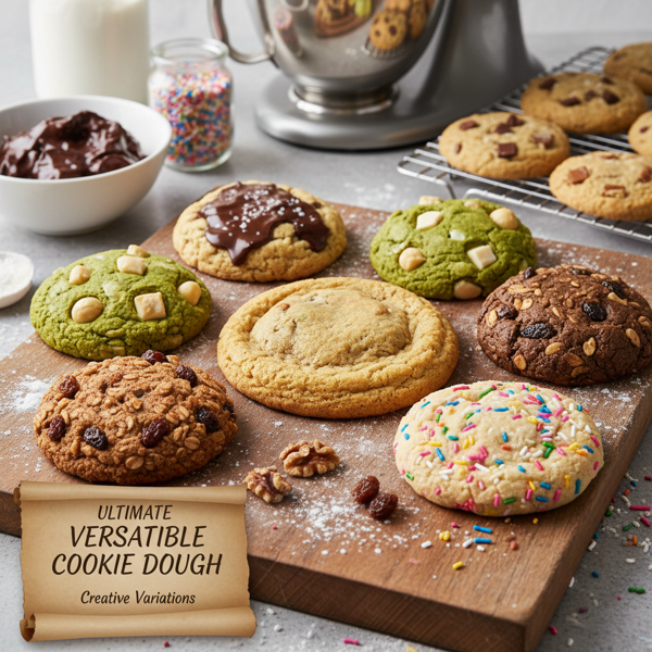 Ultimate Versatile Cookie Dough with Creative Variations recipe