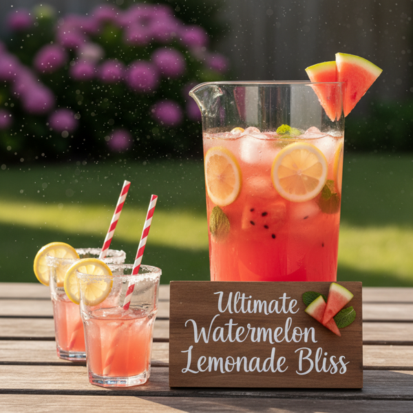Ultimate Watermelon Lemonade Bliss recipe
