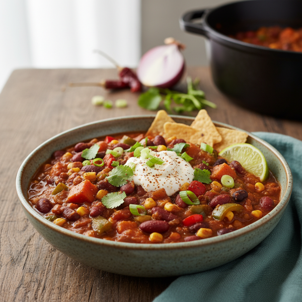 Ultimate Wholesome Vegan Chili recipe