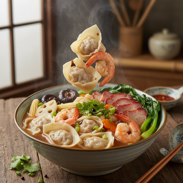Ultimate Wor Wonton Soup Delight recipe