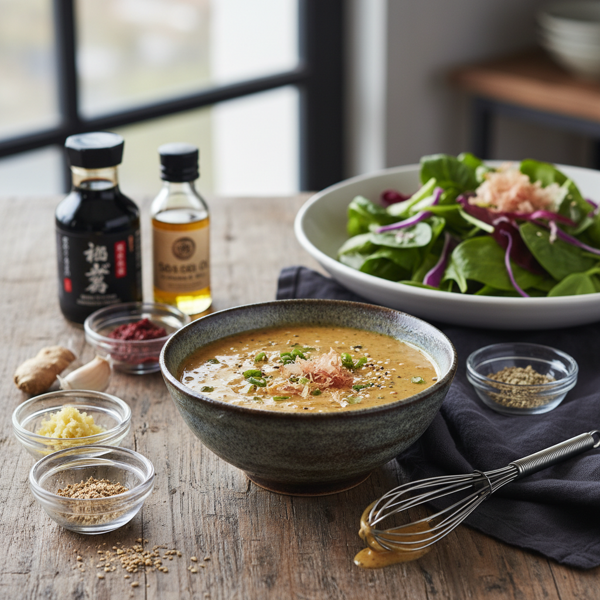 Umami-Fusion Japanese Salad Dressing recipe