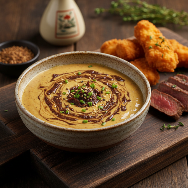 Umami-Packed Mustard Dipping Sauce recipe