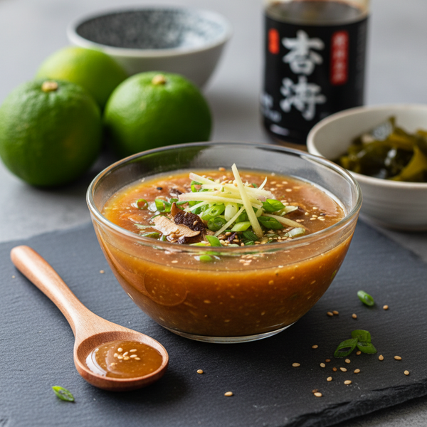 Umami-Rich Vegetarian Ponzu Sauce recipe