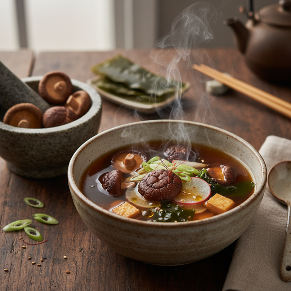 Umami Shiitake Dashi Broth recipe