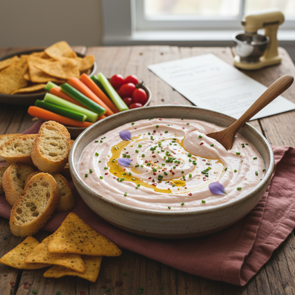 Utah's Signature Creamy Pink Dip recipe