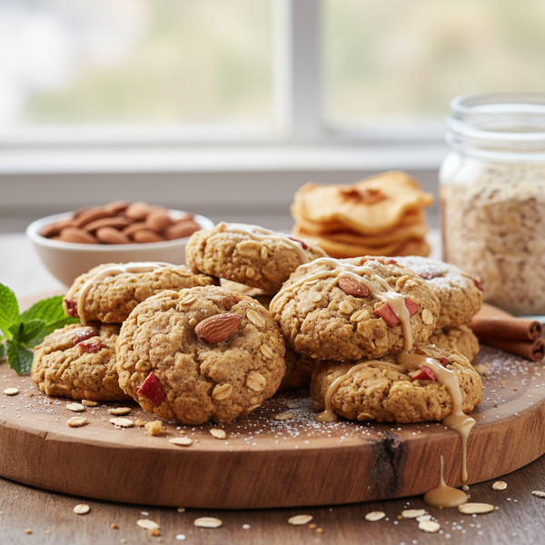 Vegan Apple-Almond Energy Cookies recipe